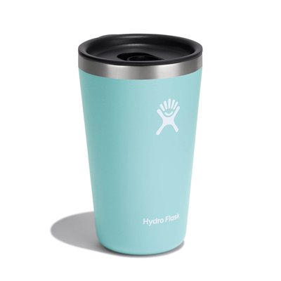【Hydro Flask】16oz 473ml 保溫隨行杯 露水綠 滑蓋咖啡杯 保溫杯 保冷杯 保溫瓶 TUMBLER