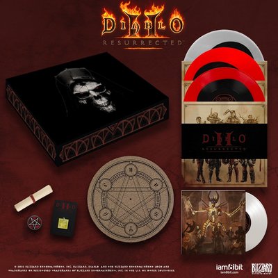 暗黑破壞神2:獄火重生 Diablo II 黑膠原聲 LP 限定版現貨