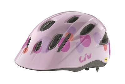 捷安特 Liv MUSA+ MIPS 兒童安全帽 含防蟲網 50-55cm 自行車、直排輪800002255