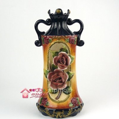 INPHIC-新居飾品 甜蜜愛情 玫瑰花 陶瓷花瓶花器