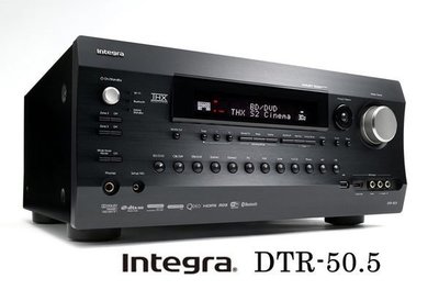 台中*崇仁視聽音響*【 Integra DTR-50.5 】7.2聲道網路環繞擴大機~對應 3D 4K 影音 / 另有 DTR-30.5