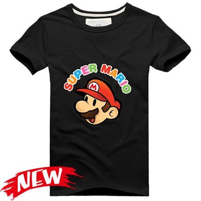 【超級瑪莉 Super Mario Bros.】短袖經典遊戲主題T恤(54種款式可選) 任選4件以上每件400元免運費!