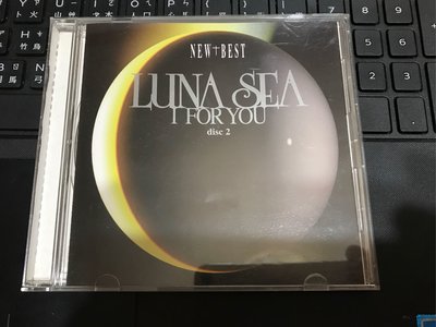 LUNA SEA 月之海／NEW BEST 神啊請給我多一點時間 主題曲 I FOR YOU 音樂CD