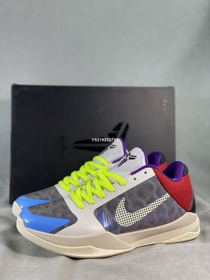 Nike Kobe 5 Protro PJ Tucker PE 白灰綠 塔克 籃球鞋男鞋CD4991-004
