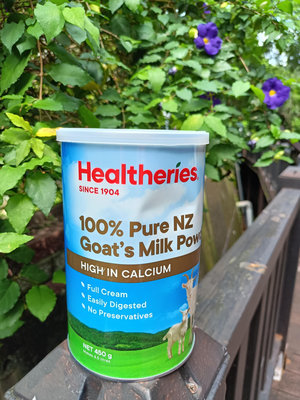 100% 紐西蘭 healtheries 賀壽利 100%純羊奶粉 450g -- 2027/03