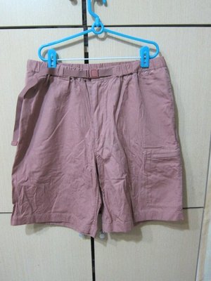 衣市藍~UNIQLO 休閒短褲 (L~84-92cm~) (220831)