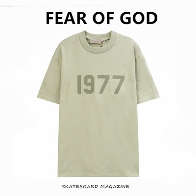 【Japan潮牌館】FEAR OF GOD FOG復線ESSENTIALS高街歐美潮牌1977短袖運動休閑t恤