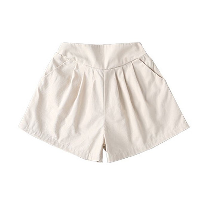 【TF4803】✿寶貝花園✿ 2021夏季新品 女童 中大童 純色寬鬆短褲 親子款