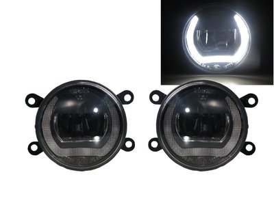 卡嗶車燈 適用於 INFINITI 無限 FX35/Fx37/Fx45/FX50 06-14 DRL LED 玻璃 霧燈