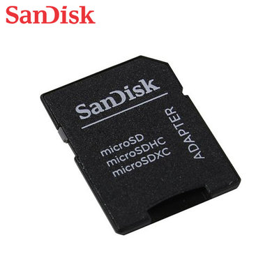 SanDisk 轉接卡 microSD轉SD TF卡轉接專用 小卡轉大卡 原廠公司貨 (SD-AD)
