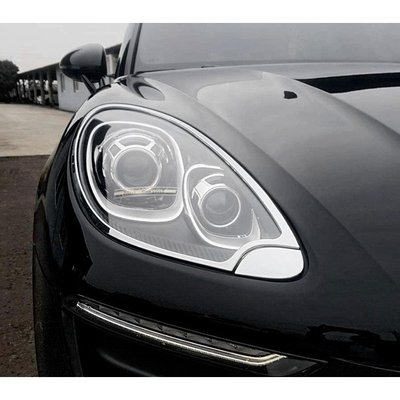 【JR佳睿精品】Porsche 保時捷 Macan 95B 15-UP 鍍鉻大燈框 前燈框 電鍍 改裝 配件 台灣製