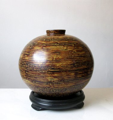 【ZEN CASA】日本漆器花器花瓶*極簡禪風擺飾品*日式工藝品*復古現代工藝