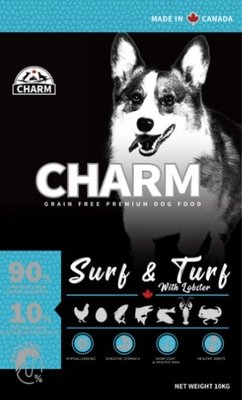 【阿肥寵物生活】加拿大【CHARM 野性魅力】狗飼料 海陸龍蝦盛宴 配方 2kg