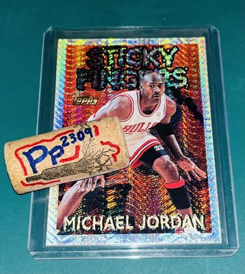 (651) 96-97 Topps Michael Jordan Seasons Best Sticky Finger