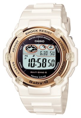 日本正版 CASIO 卡西歐 Baby-G BGR-3003-7AJF 電波錶 女錶 太陽能充電 日本代購