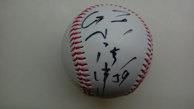 bbm 日本職棒 讀賣巨人 樂天金鷹 小山雄輝 親筆簽名球 只有一顆 稀少 難簽