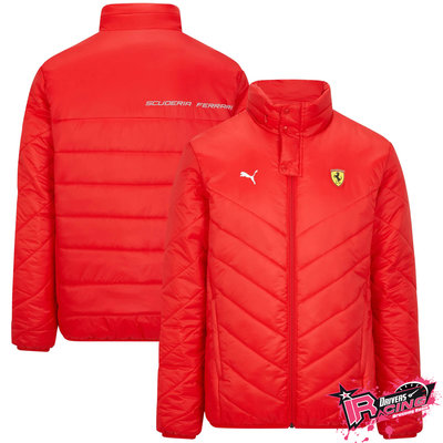 ♚賽車手的試衣間♚ Scuderia Ferrari Puma Padded Jacket 紅色 夾克 羽絨外套
