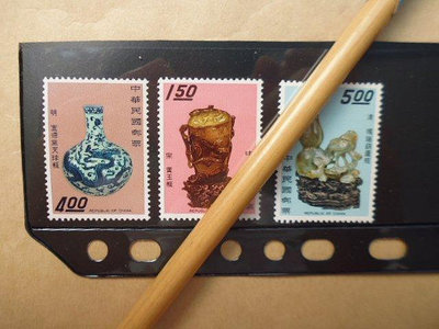 文獻史料館*台灣郵票=58年版古物新郵套票6枚(k368-27)