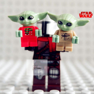 易匯空間 【上新】LEGO 樂高 星球大戰人仔 SW1173 聖誕小猶達 1厘米大小75307 LG1392