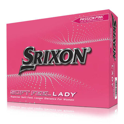 青松高爾夫 SRIXON SOFT FEEL  LADY 高爾夫球(桃粉色)$560元
