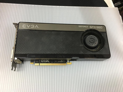 電腦雜貨店→EVGA 艾維克 超高效能 NVIDIA GeForce GTX660 2GB DDR5 二手良品 $1000