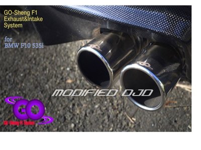 [PORSCHE排氣管]DJD 16 AD-H0903 BMW F10 535i 有觸媒頭段(200目)特賣25000元