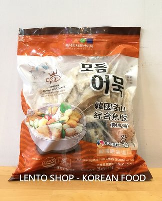 LENTO SHOP - 韓國進口 釜山綜合魚板 綜合魚板湯 수협모든어묵 Fish Cake Soup 360克