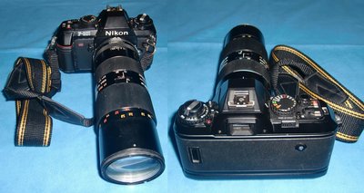 Nikon F-301 + Tamron 70~210mm F/3.5-4 52A