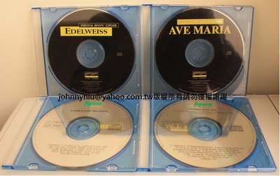 1998美國版VIENNA BOYSCHOIR-AVE MARIA維也納兒童合唱團 二手雙CD絕版 NT$368元含郵