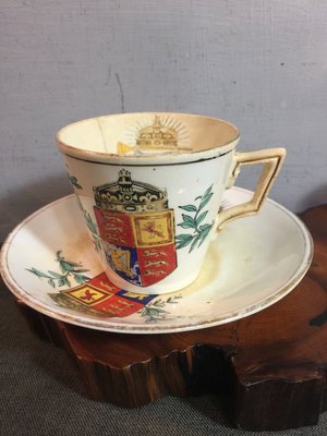  白明月藝術／古物雜貨店 歐洲古董咖啡杯