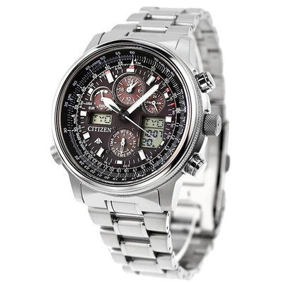 預購 CITIZEN PMV65-2271 星辰錶 44mm PROMASTER 光動能 電波 液晶 黑色面盤  男錶