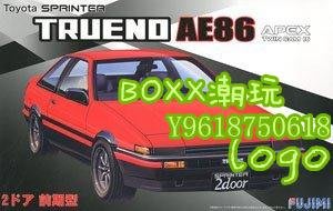 BOxx潮玩~富士美拼裝汽車模型 1/24 Toyota 86 Trueno 兩門GT/早期型 03963