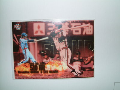 貳拾肆棒球- 2002BBM  日本職棒落合博滿 生涯全壘打紀錄卡