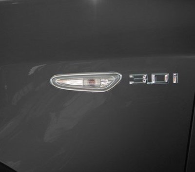 ~圓夢工廠~ BMW 3 E46 2001~2005 325i d 330i 330ci  鍍鉻側燈框 方向燈框