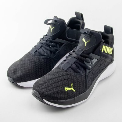 PUMA 慢跑鞋 Softride Enzo NXT 緩震 彈性 透氣網布 襪套式 黑 195234-06 現貨