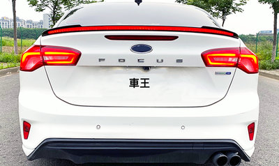 【車王汽車精品百貨】福特 Ford Focus MK4 貫穿式尾燈 煞車燈 尾翼 定風翼 導流板 四門