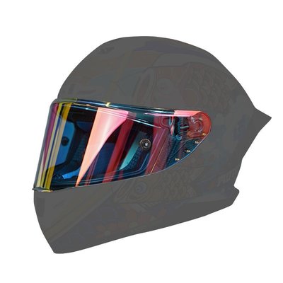 騎士網MOTORAX摩雷士R50S專用配件電鍍大尾翼裝飾R50電鍍彩色鏡片~特賣