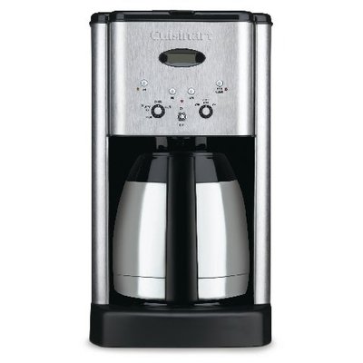 Cuisinart 美膳雅 可程式設計濾滴式咖啡機 10杯  銀色 (DCC-1400)不銹鋼咖啡壺