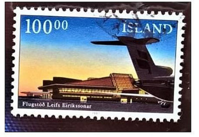 [QBo小賣場] 冰島 1987 國際機場啟航 1全 #11584