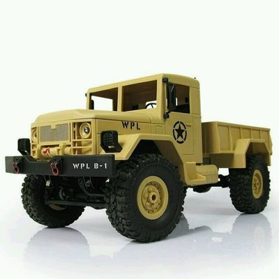 JHS（（金和勝 玩具））免運費 1:16 沙色 4WD 遙控軍卡 4132