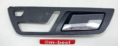 BENZ W221 2006- 後門內把手 車門 開門把手 (副駕駛邊後 右後門 黑色 日本外匯拆車品) 2217304848