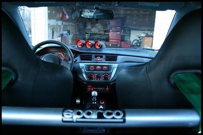 適用三菱LancerEVO7 EVO8 EVO9左駕右駕改裝樹脂碳纖維儀表蓋內飾