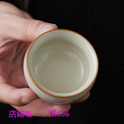 茶具套裝祥業米黃汝窯功夫茶具套裝家用輕奢高檔中式陶瓷茶壺蓋碗茶杯茶盤