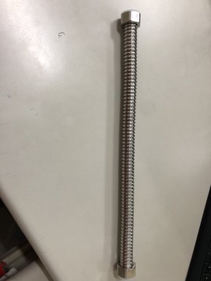 6分不鏽鋼 304 波紋管 波浪管 螺紋管 熱水器管 熱水管 不鏽鋼管 白鐵浪管 可繞管 40CM