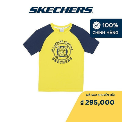 CCの屋Skechers 男童短袖 T 恤 Everyday - SL223B267-001P
