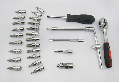 全新 鉻釩合金鋼 46件 套筒組工具 汽修工具組合 套筒工具 專業好用 L56