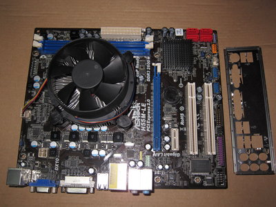 售Intel Core I5-650 CPU+華擎H55M-LE主機板整組 (良品)