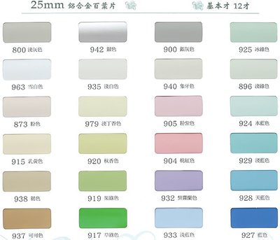 ▒簾想窗簾▒ 25mm鋁百葉窗訂製(台南DIY自取660元)