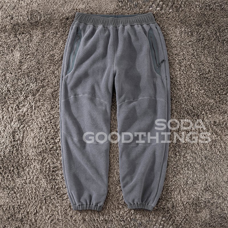 パンツ丈フルレングス新品タグ付き ssz beams mil fleece pants gray s ビームス 特選品 ...