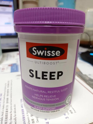 澳洲帶回來的  Swisse  100粒  SLEEP 純草本精華 睡眠片
